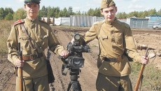 14-летний школьник снимает фильм о войне