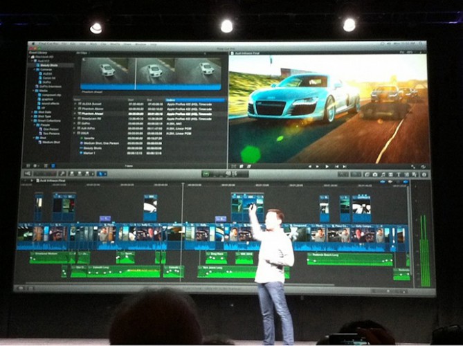 Apple представила Final Cut Pro X Apple представила Final Cut Pro X